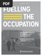 Fuelling the Occupation
