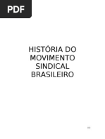 Histria Do Movimento Sindical Brasileiro[1]