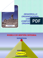 Cambio y Desarrollo Organizacional