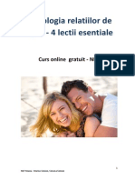 PDF Gratuit Psihologia Relatiei de Cuplu 4 Lectii