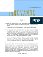 INNOVANDO Nº 54 de 23 de noviembre de 2009