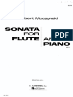 Muczinsky, Sonata, FL&PF