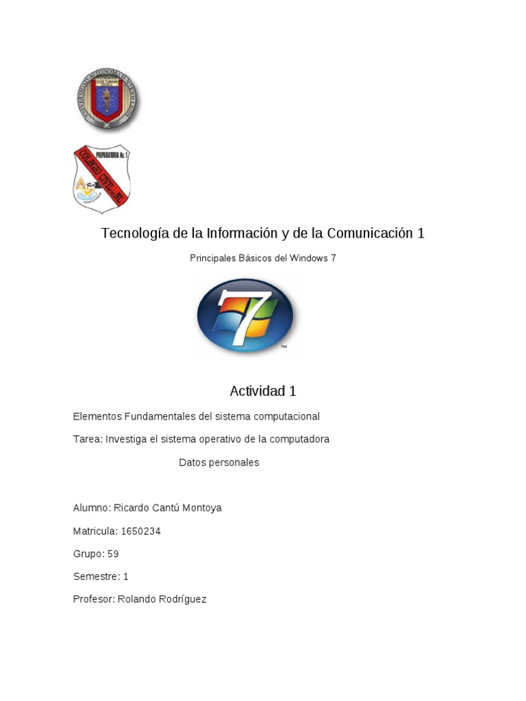 Tecnología de La Información y de La Comunicación 2 | PDF | Sistema ...