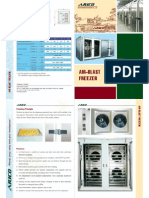 Air-blast Freezer Spec. (Tủ Đông Gió)