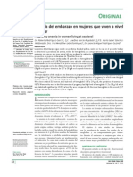 Original: Anemia Del Embarazo en Mujeres Que Viven A Nivel Del Mar