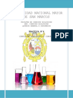 Quimica Práctica N°6 Conplejos Con Ligando Comunes