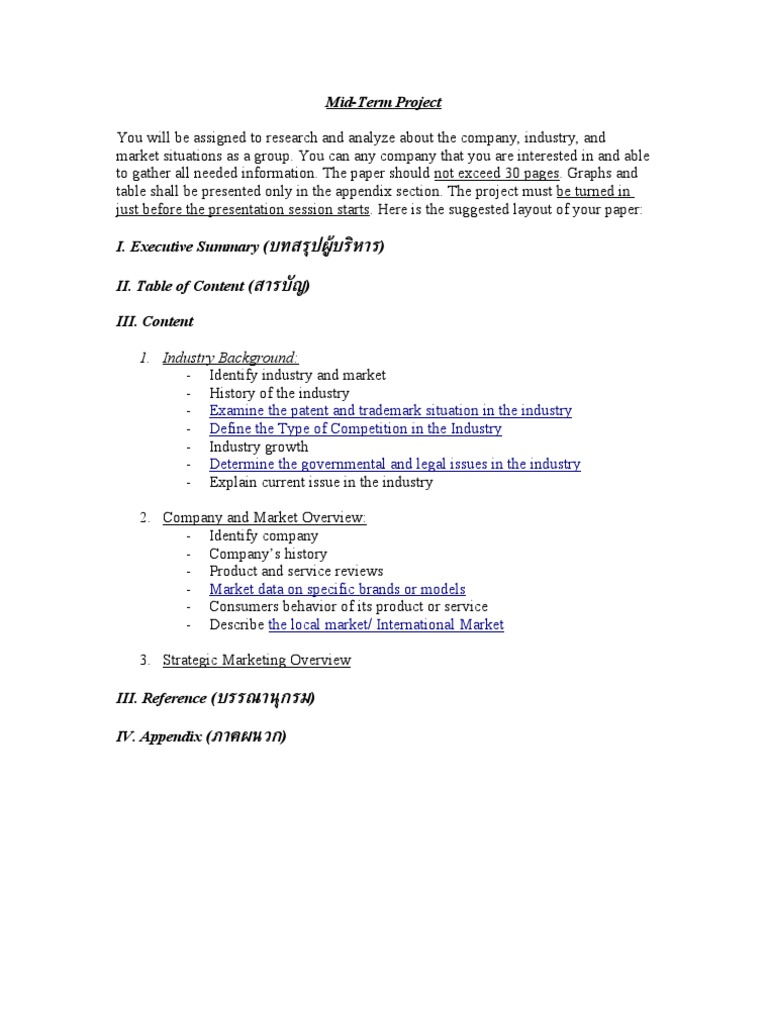 Mid-Term Project Overview | PDF | Finance & Money Management