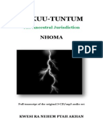 KUKUU-TUNTUM the Ancestral Jurisdiction Nhoma