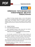 Download Bab-2 Kebijaksanaan Tata Ruang Dan Karakteristik Wilayah Perencanaan Ok by Onces SN230656334 doc pdf