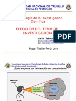 3.1. Eleccion Del Tema de Investiacion 2014