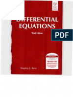Differential Equations Shpley Ross