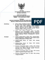 Kepmenpan No. 139 Tahun 2003 - Jabatan Fungsional Dokter Dan Angka Kreditnya