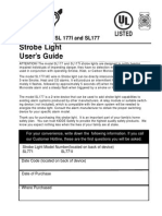 SL177 Strobe Light Manual English