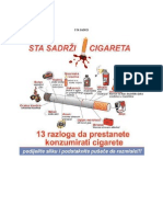 Sta Sadrzi CIGARETA