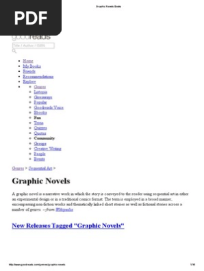Graphic Novels Books