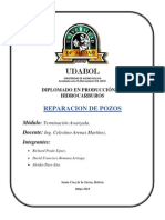 Reparacion de Pozos Informe Final