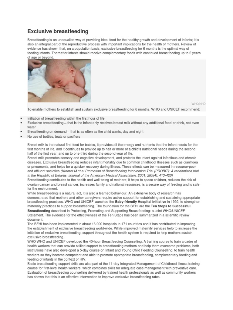 research proposal on exclusive breastfeeding pdf