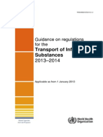 Regulations Transport 2013 2014 Eng Infecciosas