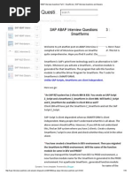 SAP ABAP Interview Questions Part 3 - Smartforms - SAP Interview Questions and Answers