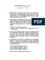 LISTA #06-Distribuição Normal