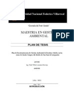 Plan de Tesis - Maestria en Gestion Ambiental Act