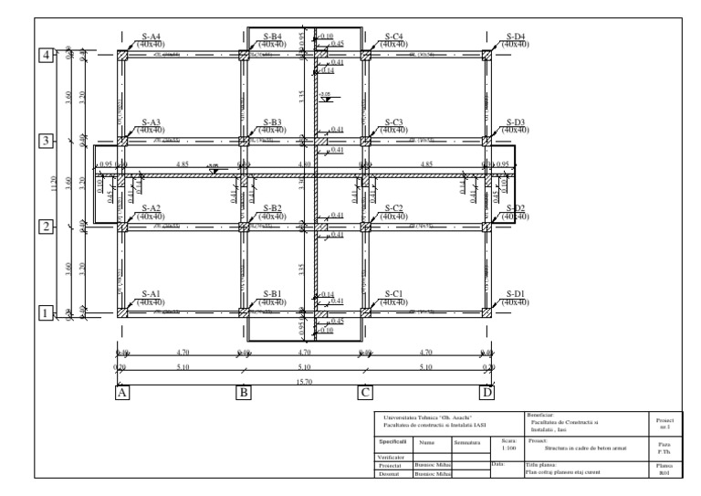 Concrete Floor Formwork Plan | PDF | Computers