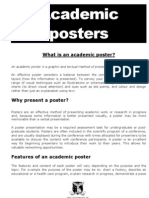 Presentation Academic Posters New