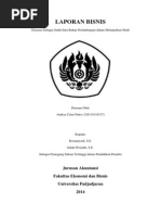 CONTOH LAPORAN PERKEMBANGAN PERUSAHAAN
