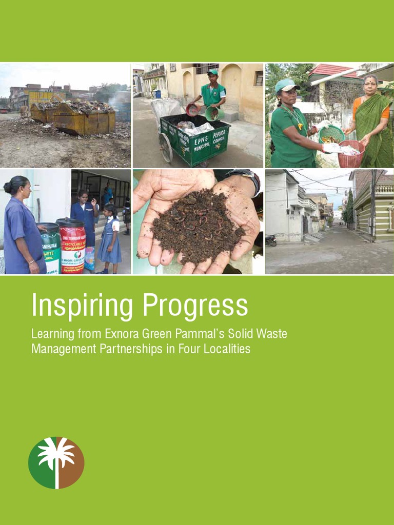 Photo inspiration: Gallery Detail: Inspiring Progress Learning From Exnora Green Pammal S Solid Waste