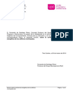 Moción Sobre La Eficiencia Energética de Los Edificios Municipales