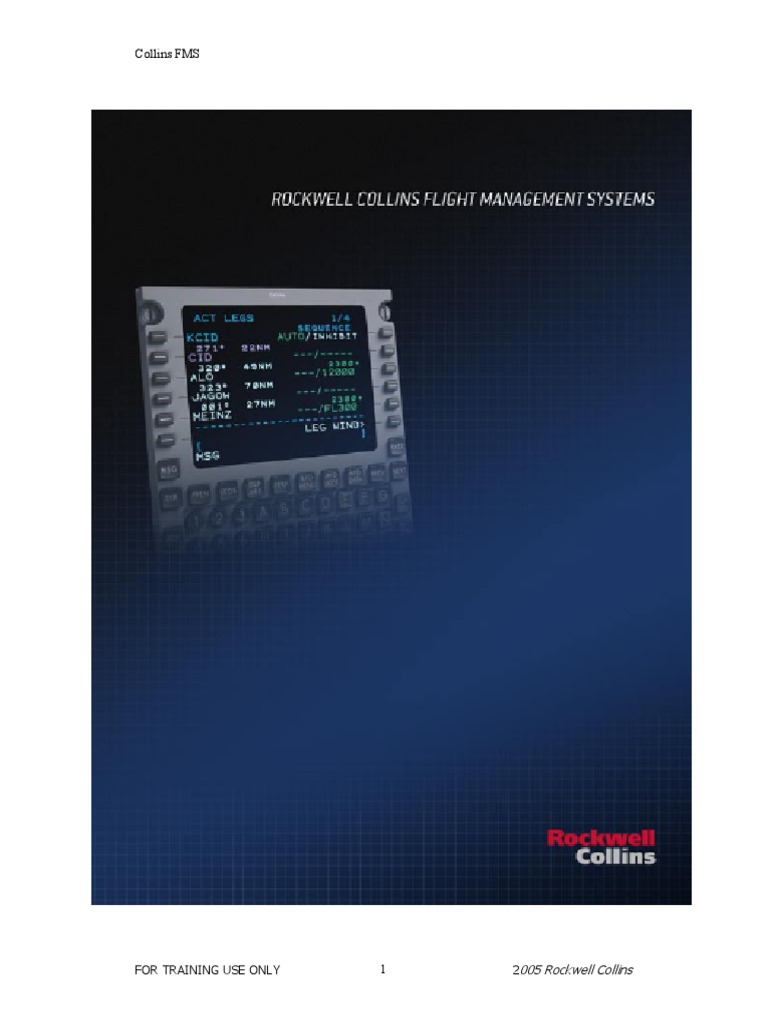 Rockwell Collins Flight MGMT Systems | PDF | Global Positioning System ...