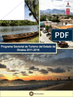 Programa Sectorial de Turismo Del Estado de Sinaloa 2011-2016