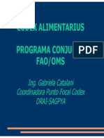 Sanidad Codex Alimentarius