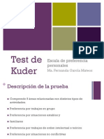 Test de Kuder PDF