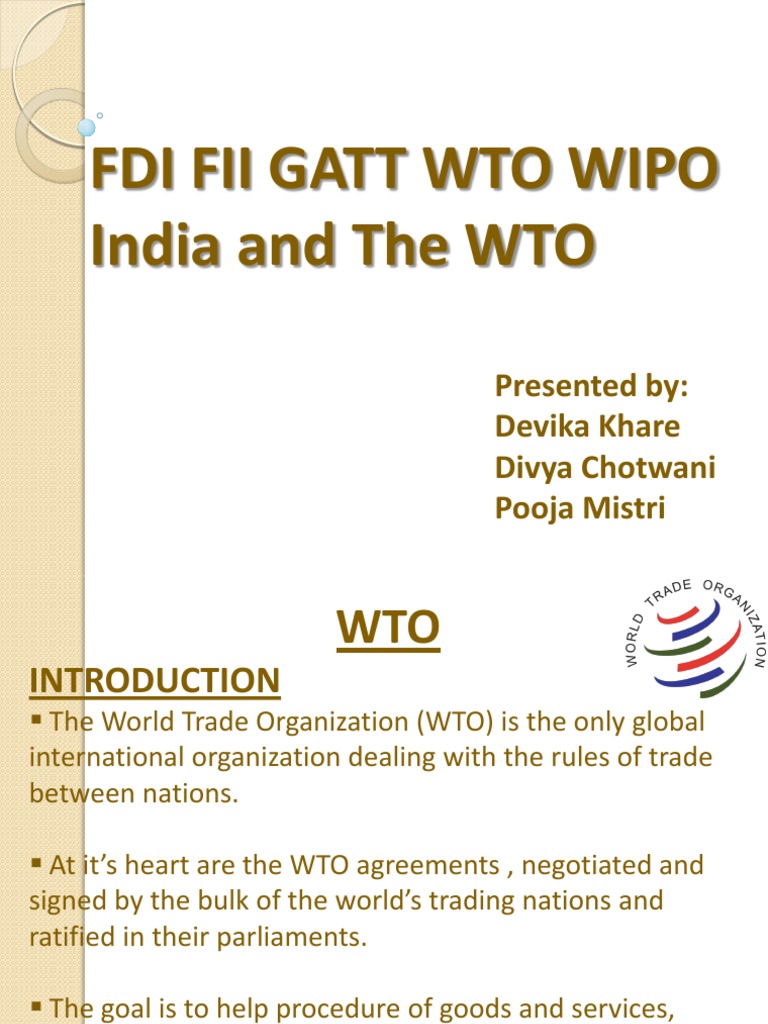 Business Environment | PDF | World Trade Organization | Business