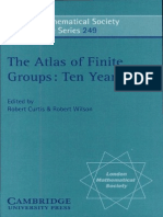 [R. T. Curtis, R. a. Wilson] the Atlas of Groups Finite