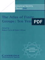 (R. T. Curtis, R. A. Wilson) The Atlas of Groups Finite