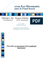 Aks-Memory Across Eye-Movements 1f Dynamic in Visual Search