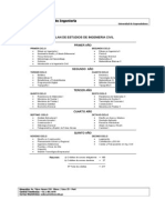 Plan de Estudios Ing Civil