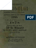 Almanah Hazliu Pe Anul de La Mahomet 1295, De La Christos 1878