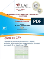 Semana 6 - Programación en C#