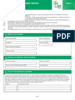 RAF 4 Claim Form