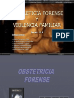 Obstetricia Forense y Violencia Familiar
