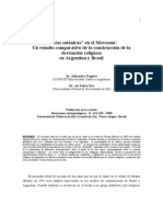 Frigerio Oro Sectas Satanicas Mercosur 1998