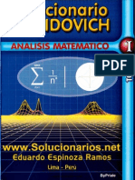 Solucionario Demidovich Analisis Matematico 1 - ByPriale
