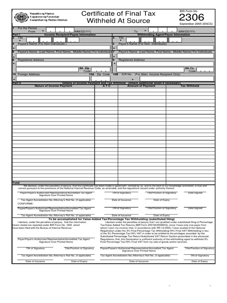 16512306 Final | Withholding Tax | Dividend