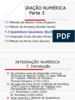 Aula 7 Integração Numérica Parte3