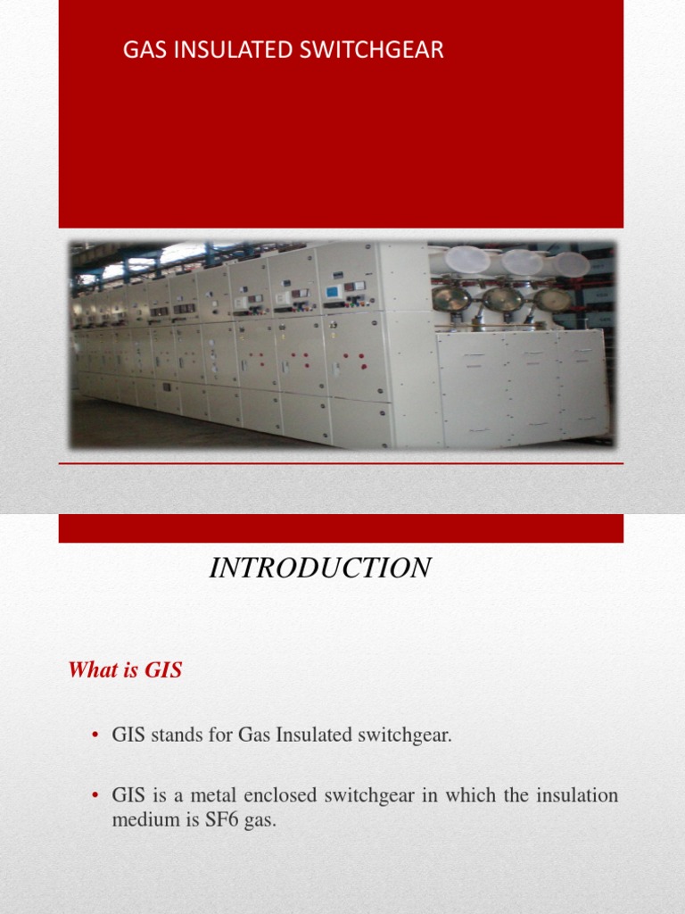 GIS Presentation | PDF | Electrical Substation | Power (Physics)