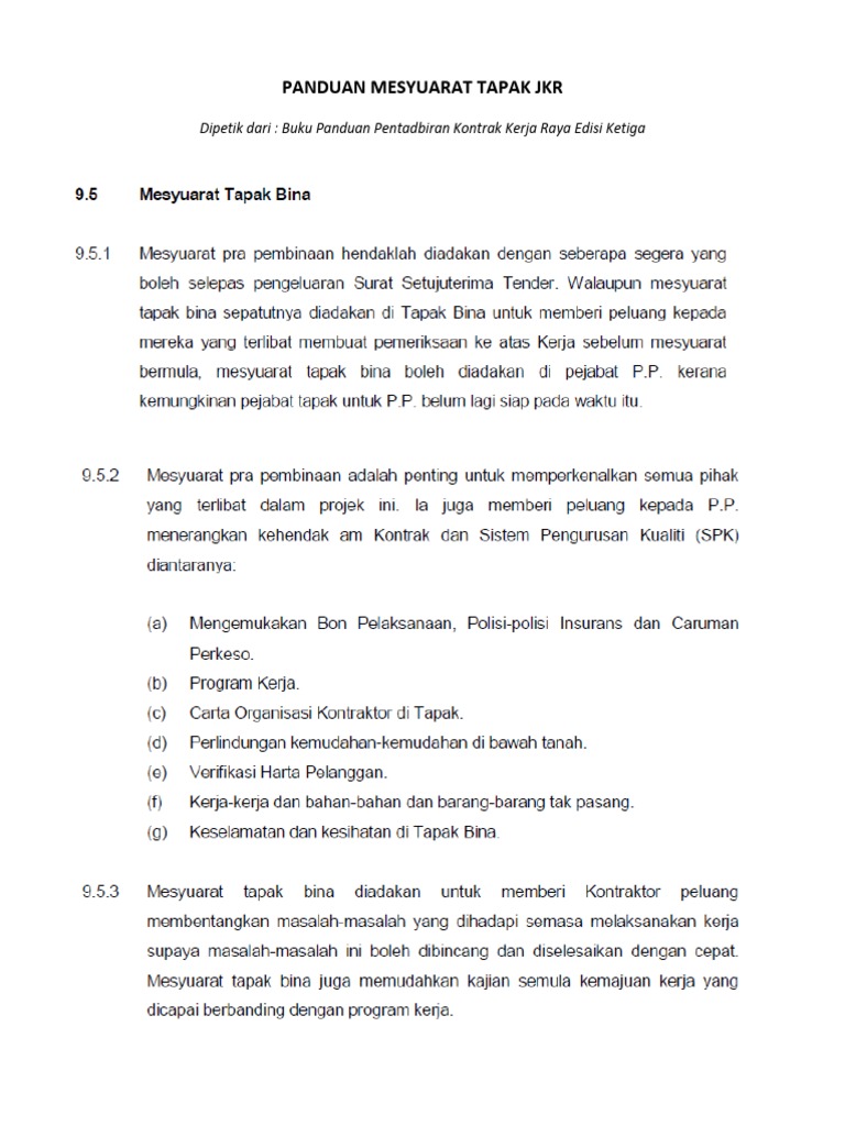 Majlis Penyerahan Surat Setuju Terima Tender Tandatangan Dokumen Kontrak Dan Pelantikan Pegawai Penguasa Projek