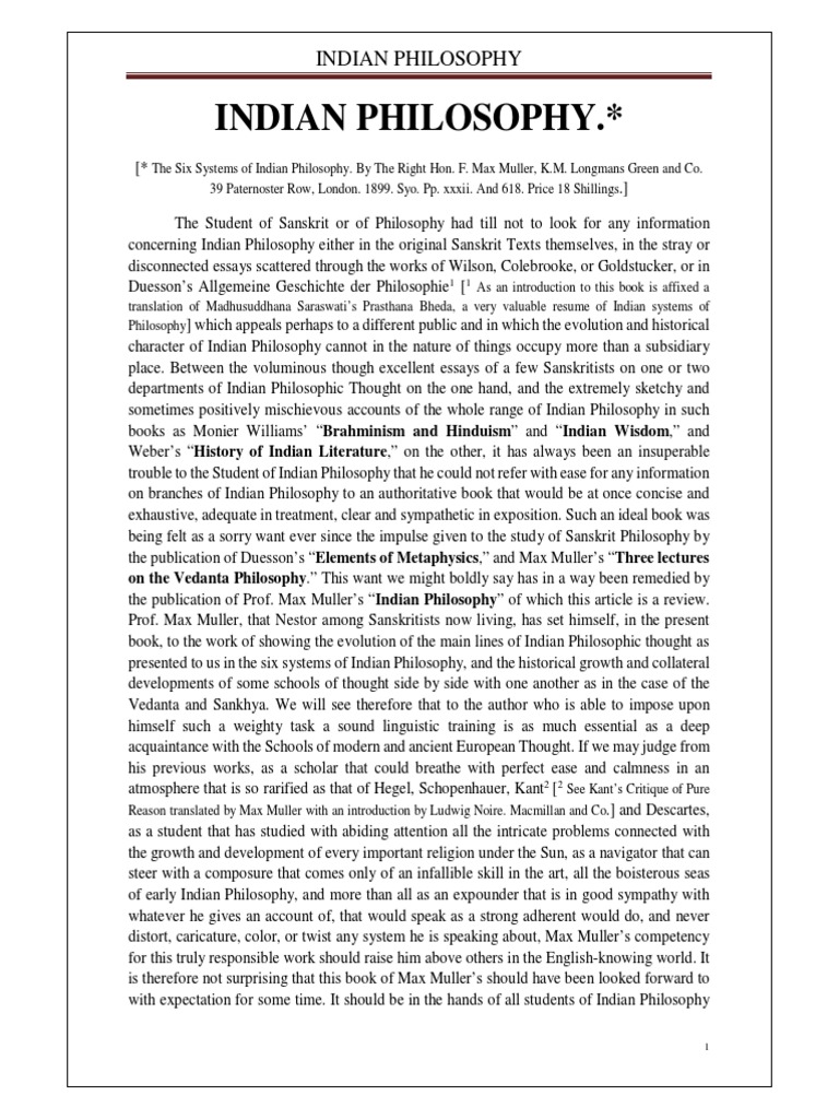 Indian Philosophy Pdf Brahman Upanishads